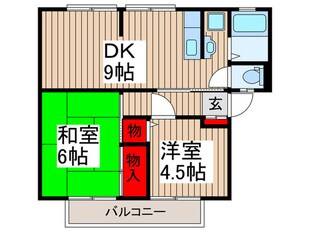 ウインディアの物件間取画像